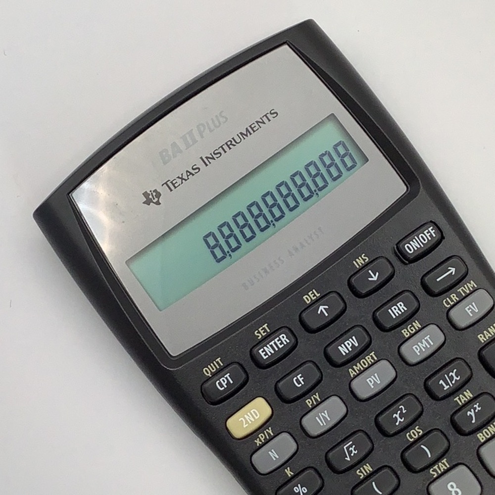 Texas Instruments BAII Plus Calculator - Picture 4 of 8